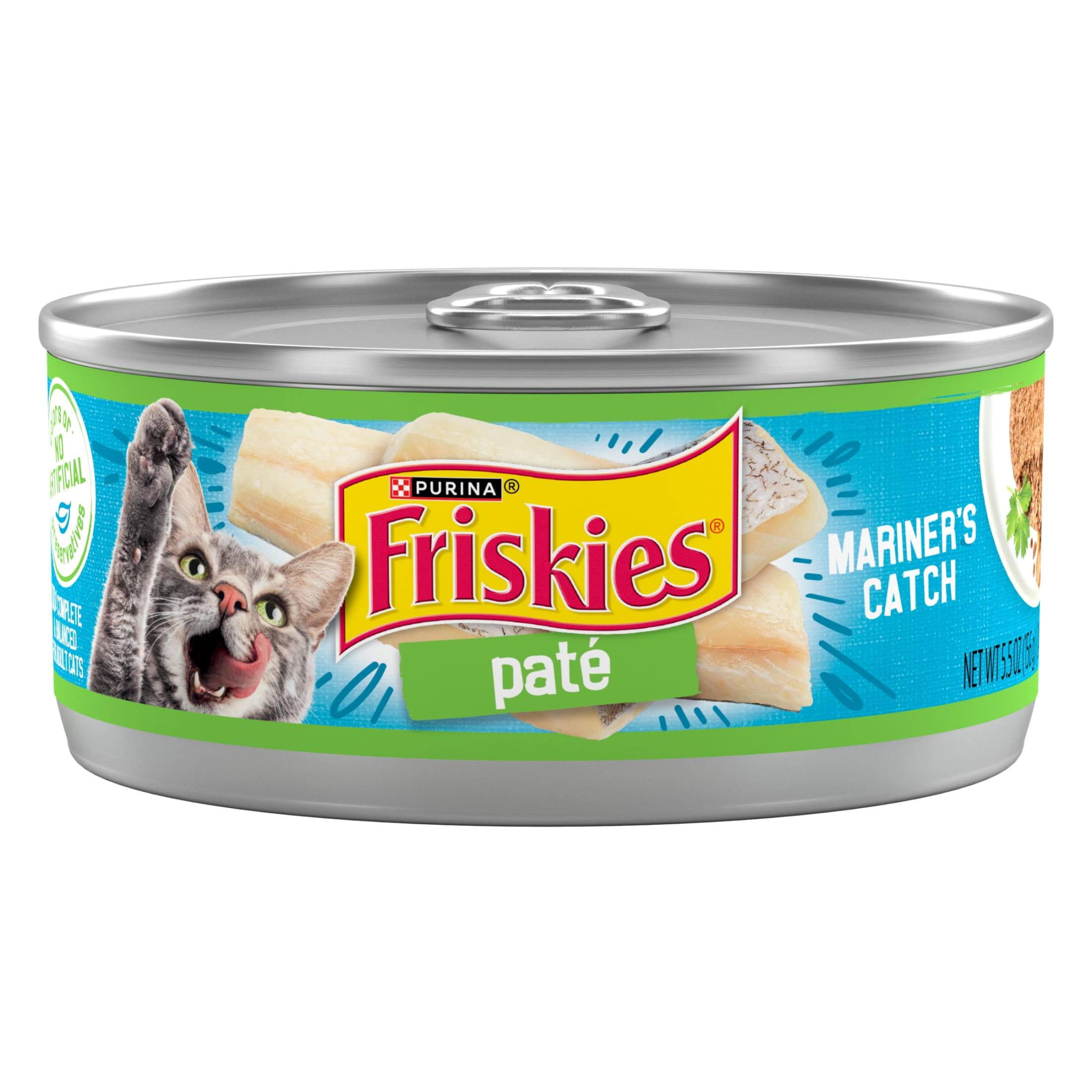 Friskies Pate Mariners Catch Canned Cat Food Friskies Pate Mariners Catch Canned Cat Food