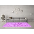 thumbnail image 3 of Ahgly Company Indoor Rectangle Oriental Purple Traditional Area Rugs, 5' x 7', 3 of 4