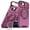 Magenta Purple, variant on Case for iPhone 13 6.1-inch, Built In Slide Camera Cover & Rotatable Kickstand Sliding Ring Heavy Duty ShockProof Protective Case for iPhone 13,Black,For iPhone 13