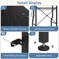thumbnail image 3 of Gianna Over Toilet Bathroom Organizer, 4-Tier Adjustable Storage Rack, Space-Saving Shelf for Tight Areas, Black, 3 of 5