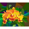 thumbnail image 2 of Pansanit, Surapol 17x15 Gold Ornate Wood Framed with Double Matting Museum Art Print Titled - Cattleya Orchid 2, 2 of 4