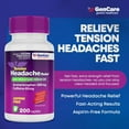 thumbnail image 5 of GenCare Tension Headache Relief Acetaminophen 500mg & Caffeine 65mg, 200 Caplets, 5 of 8