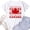 White, variant on Womens Short Sleeve Shirts Oversized Graphic T Shirt For Canada Day Celebration Soft Casual Tee Round Neck Trendy Flowy Tees