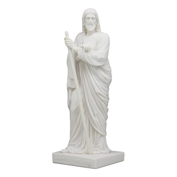 Ebros Bertel Thorvaldsen Copenhagen Museum Reproduction Of Jesus' Twelve Apostles And Disciples Statue 8" Tall Inspirational Christian Catholic Figurine (Apostle James The Less)