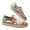 Flower Color, variant on Women Casual Anti-skid Color Matching Lace Low Top Flat Sneakers Walking Shoes