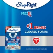 SleepRight ProRx Custom Dental Guard for Nighttime Teeth Grinding, 1 Count(03521)