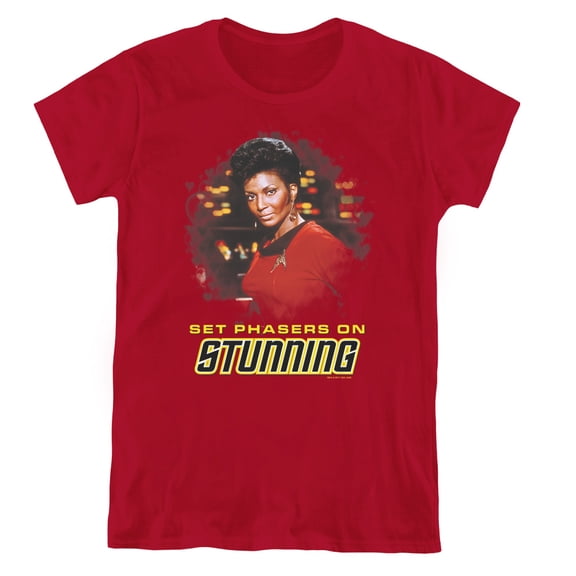Star Trek Stunning Women's T-Shirt Cardinal