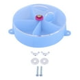thumbnail image 1 of Comedero para pájaros y mascotas, rueda de alimentación para loros, caja de almacenamiento, juguete azul, 1 of 12