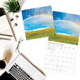 thumbnail image 3 of Graphique 2025 Chasing Rainbows Wall Calendar - 12” x 12” - Thick Paper - Home & Office Organizer - Large Monthly Grid - 3 Languages & Marked Holidays - 4 Month Preview Page for 2026, 3 of 6