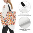 thumbnail image 3 of Disketp Colorful Maple Leaves Bolsa Tote Estampada para Mujer, Bolso de Hombro y de Mano para Compras y Viajes, 3 of 8