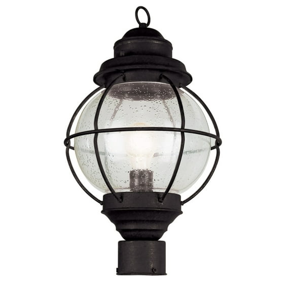 Outdoor Post Light 1 Fixture With Black Finish Zinc Plated Outdoor Post Light 1 Fixture With Black Finish Zinc Plated Steel Um 10 60 Watts Com