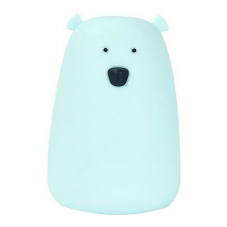 

Night Light USB Rechargeable Cute Bear Multicolor Bedroom Pressure Reducing Led