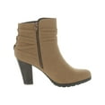 thumbnail image 2 of White Mountain Womens Spade Faux Leather Almond Toe Ankle Boots, 2 of 3