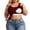 Wine, variant on Plus Size Womens Ribbed Tank Tops with Built-In Bra, Round Neck Fitting Sleeveless Cami for Loungewear Sports Blue XXL