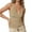 Khaki, variant on Kureaily Women's V Neck Slim Fit Ribbed Knit Camisole Tops Sleeveless Shirt For Layering And Casual Wear Womens Casual Tank