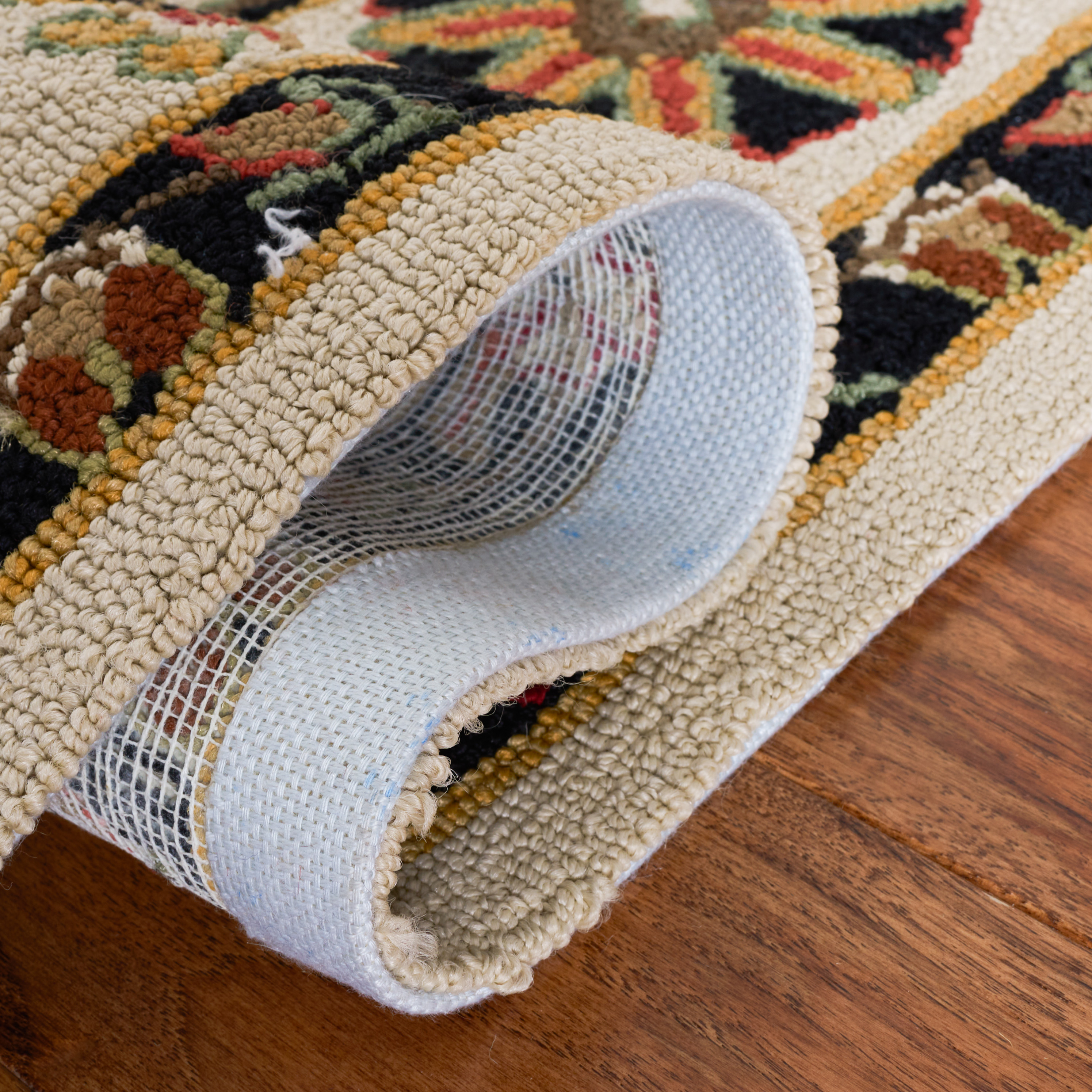 Safavieh Easy Care Todor Medallion Area Rug, Cream/Olive, 3' x 5'