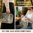 thumbnail image 5 of ZUXONGSY Deer Maple Leaf Print Bible Cover Case for Women Quilted Bible Carrying Case Lightweight ChuZU Bag with Tabs & Durable Handle Christian Gift for Religious, 5 of 8