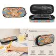 thumbnail image 6 of Bulopur Capybara School Backpack Set of 4 for Kids 17 Inch Water Resistant School Bag with Lunch Box, Pencil Case & Water Bottle Cover Cartoon Backpack for Elementary Ages 9-12, 6 of 7