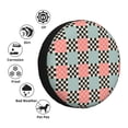 thumbnail image 4 of Balery Colorful Checkered Cubiertas para Neumáticos - Protector Resistente para Neumáticos de Camioneta, SUV, Remolque, Camper y RV-17 inch, 4 of 6