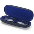 thumbnail image 3 of ALTEC VISION Medium Protective Hard Shell Glasses Case for Eyeglasses and Sunglasses with Microfiber Cleaning Cloth - Navy / Blue, 3 of 5