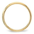 thumbnail image 2 of Primal Gold 14 Karat Yellow Gold 3mm Lightweight Milgrain Half Round Wedding Band, 2 of 6