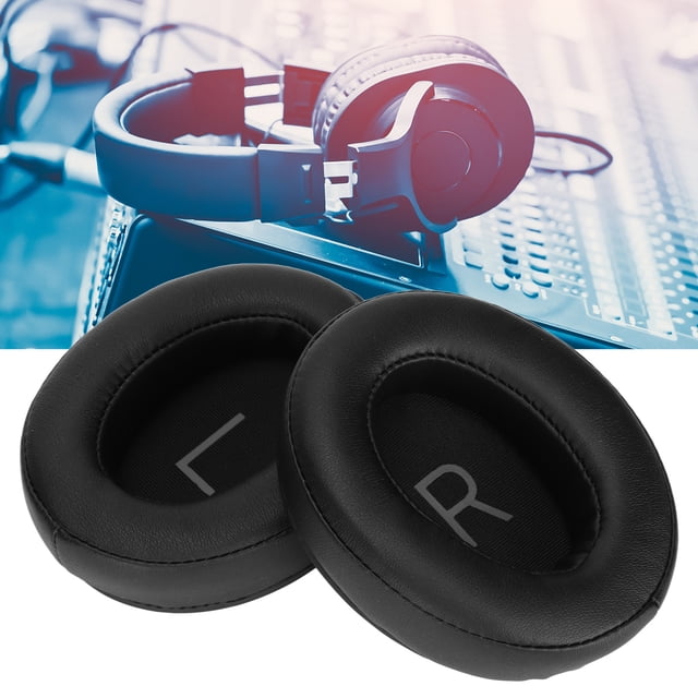 Almohadillas paraarjas de auriculares, esponja de cuero proteía de alta densidad, Cojines de Oreja cómodas parauriculares inalámbricos