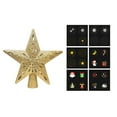 thumbnail image 2 of LED Christmas Tree Topper Star Projector Light with 6 Patterns, Star Tree Topper Projection Lamp for Christmas Tree Decoration, Festive Holiday Tree Decor Light, 2 of 6