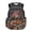 Autumn Camouflage Leaf, variant on Chririnla Lightning Storm Print Bookbag with Padded Strap, Lightweight Multi-Pocket 17 Inch Travel Bag for School Back to School