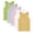 Multicolor21, variant on Dlentnea 4 Pack Toddler Undershirts Tank Top Cotton Soft Kids Sleeveless Undershirt Breathable Children Shirt