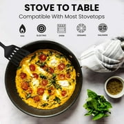 Granitestone Diamond Nonstick Pots and Pans 15 Piece Kitchen Cookware Set Cooking Frying Sauce Pan Stock Pot Black