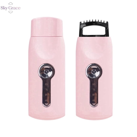 Fast Heated Eyelash Curler Rechargeable Electric Eyelash Curler Safe Anti-Burn Eyelash Curlers 300mAh ,Portable Travel-Size and Rapid Temperature Control with 3 Gears-Pink