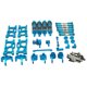 thumbnail image 1 of Vogacara RCGOFFLOW, 1 pieza, soporte amortiguador estable de aleación de aluminio para 1/14, cantidad de amortiguador Wltoys 144001, pieza de Kits de construcción modelo Azul, 1 of 6