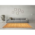 thumbnail image 3 of Ahgly Company Indoor Square Abstract Brown Modern Area Rugs, 4' Square, 3 of 4