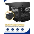 thumbnail image 3 of Chimney Cap 13x24 Cover Rectangular: All Weather Chimney Caps for Outside Black Galvanized Steel - Easy Assembly Adjustable Top and Side Mount Roof Rain Cap for Single Flue & Outdoor Fireplace, 3 of 14