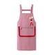 thumbnail image 1 of Delantal de cocina unisex impermeable y resistente al aceite con bolsillos, de poliéster antimanchas, para hombres y mujeres, con soporte ajustable para el cuello, ideal para el hogar, la cocina o, 1 of 6