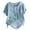 Blue, variant on Mexican Shirts for Women Embroidered Tops Traditional Women's Casual Floral Tunic Round Neck Short Sleeve Linen Shirts
