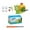 Green, variant on Outdoor Water Toys Summer Sprinkler Baseball Toy Garden Water Spray for Kids Activities Anywhere