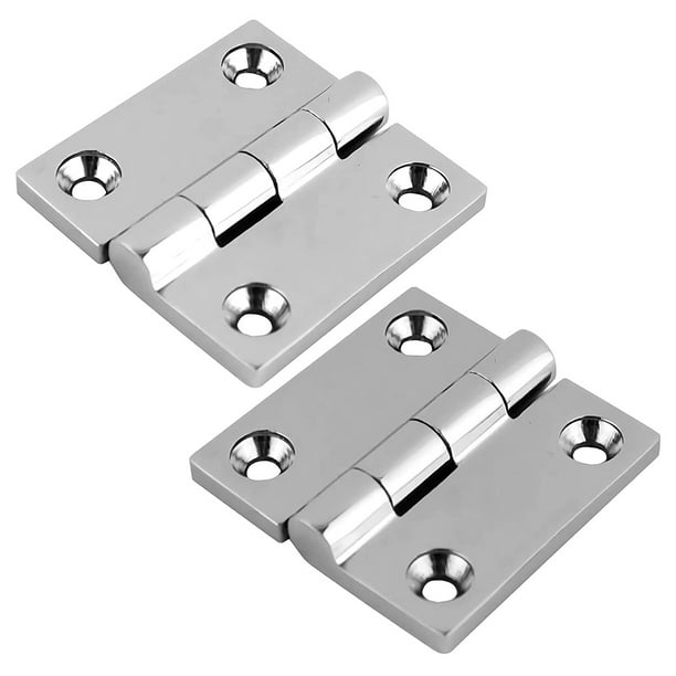 Heavy Duty Boat Hinge Strap Mirror Polished Marine Hinges Mount