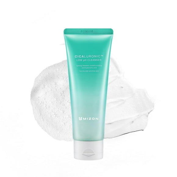 Limpiador MIZON Cicaluronic de bajo pH con centella asiática 120 ml
