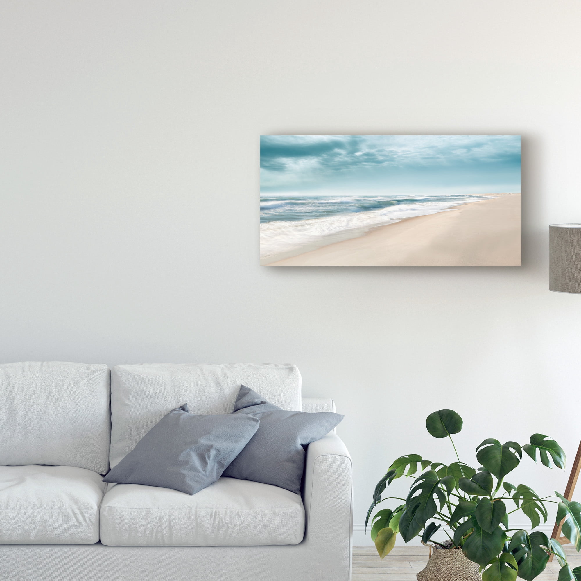 Trademark Fine Art 'Hamptons I' Canvas Art by James McLoughlin