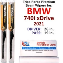 2021 BMW 740i xDrive Performance Beam Wipers (Set of 2)
