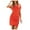 Orange, variant on QUYUON Women Ruched Bodycon Mini Dress Summer Button V-Neck Short Sleeve T-Shirt Pencil Dress Night Out Club Party Short Dresses Casual Business Work Dress Beach Sun Dress Style A-120 Blue Medium