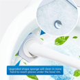thumbnail image 4 of 50Pcs Toilet Cleaning Sponge Heads Disposable Toilet Brush, 4 of 5