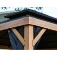 thumbnail image 3 of Gazebo Penguin Yosemite  Aluminum frame wood finish 10 x 12, 3 of 12