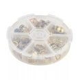 thumbnail image 4 of GKNET 120pcs/box Antique Golden Tibetan Style Alloy Bead Caps Jewellery Making 9~13mm, 4 of 4