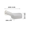 thumbnail image 4 of TERGAYEE Urinals for Men 1000ml,Plastic Pee Bottles for Men,Male Urinals,Pee Container Men,Portable Urinal for Car,Urinal Bottle with Easy-to-Read Measurement Lines, 4 of 9
