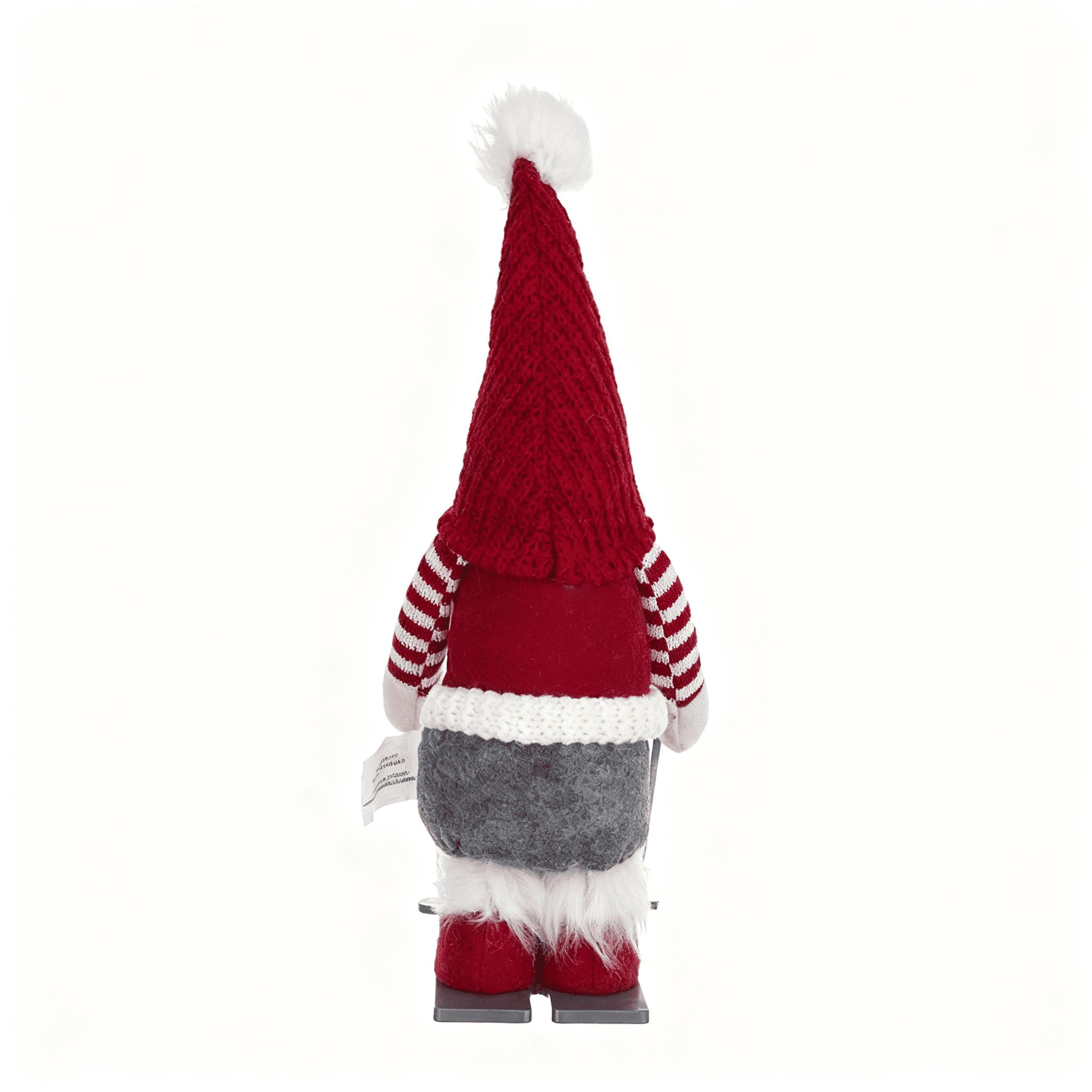 Whimsical Holiday Polyester Gnome Ornament Set Eye-Catching Decorative Accent Tabletop Mantel Shelf Display
