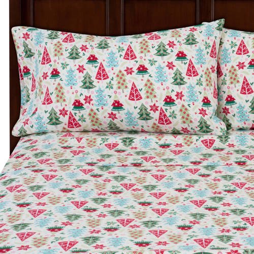 Mainstays Flannel Bedding Sheet Set