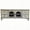 Gray Wash, variant on DEALTOPS 60 Inch Farmhouse TV Stand with 4 Drawers & 2 Glass Doors, Rustic Media Console – Natural Oak
