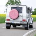 thumbnail image 7 of Kll Glitter Pink Tire Cover,Universal Wheel Tire Cover For Trailer, Rv, Suv, Truck,Camper And Many Vehicle,(17 Inch), 7 of 7